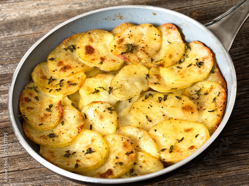 rustic french golden anna potato