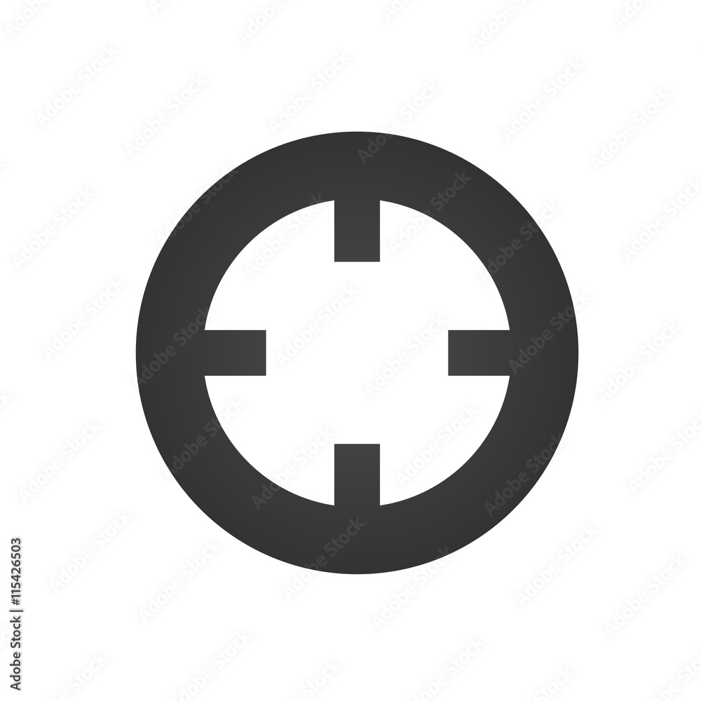 Location icon. Simple flat logo of location sign on white background. Vector illustration. Location icon. Simple flat logo of location sign on white background. Vector illustration.