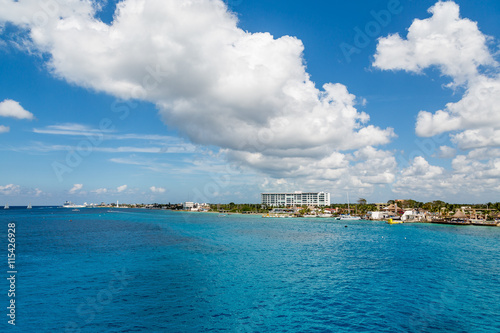 Clouds Over Cozumel Coast