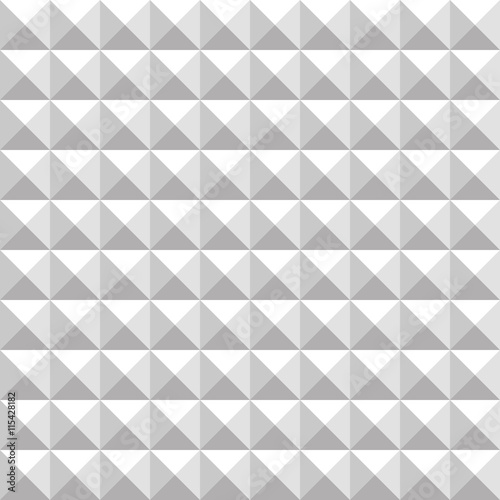 Abstract silver studded seamless pattern background. Vector illustration. photo