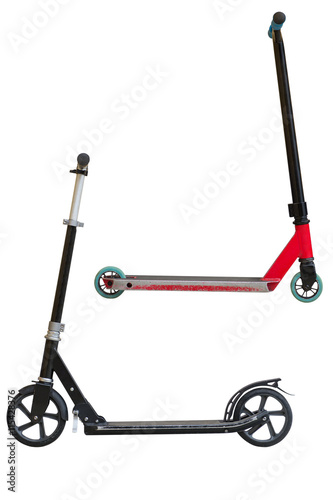 scooter isolated on white background