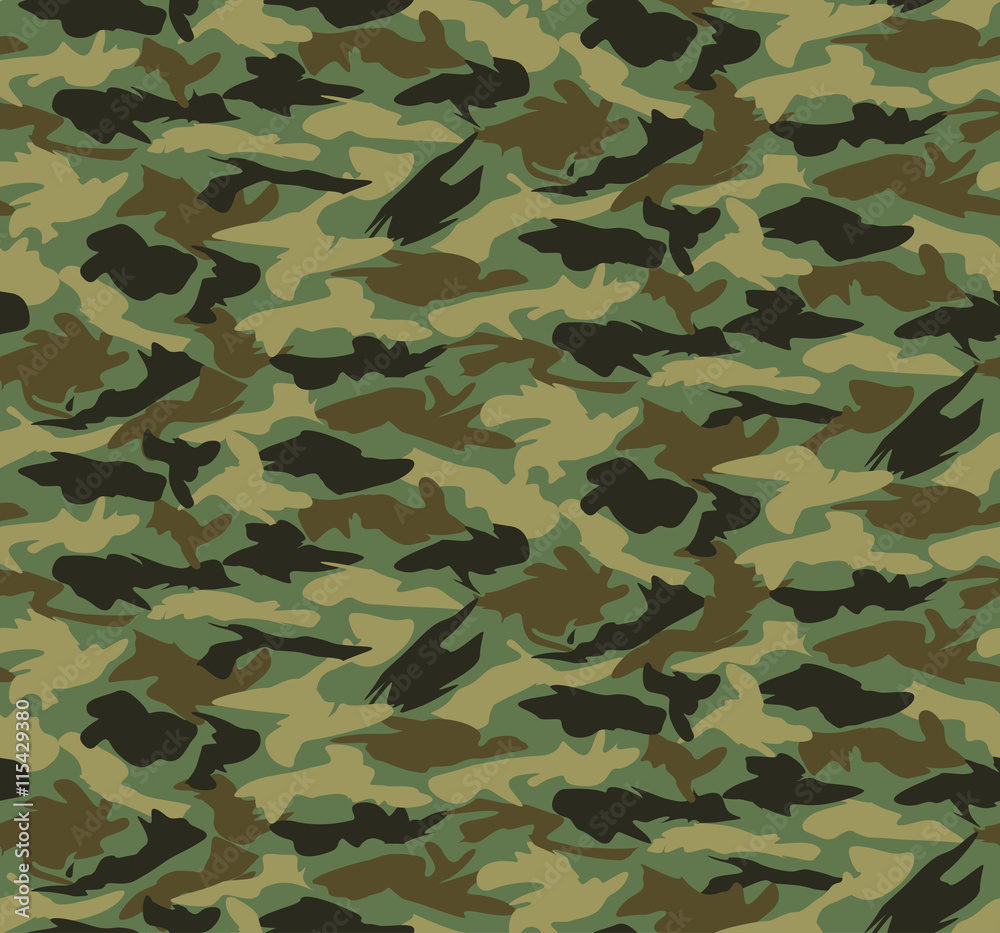 Fototapeta premium Abstract Military Camouflage Background