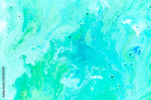 Abstract blue paint background