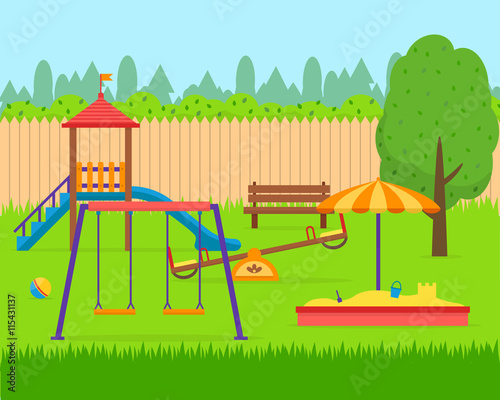 Kids playground set.