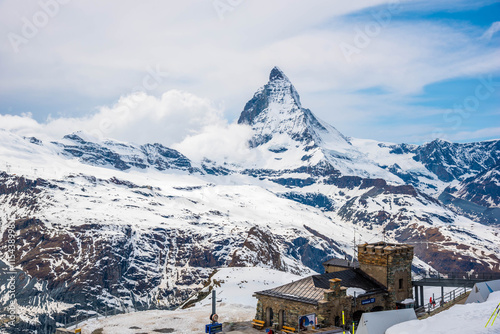 View of Matterhorn From Gornergrat - Zermatt Switzerland