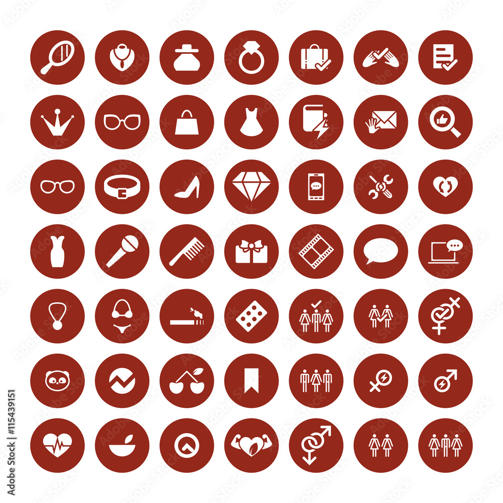 Set of 49 Universal Icons. Business, internet, web design. Set of 49 Universal Icons. Business, internet, web design.