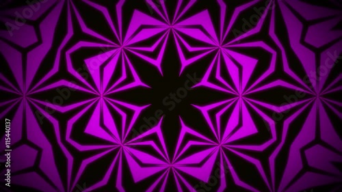 Purple Geometrycal Flower Background photo