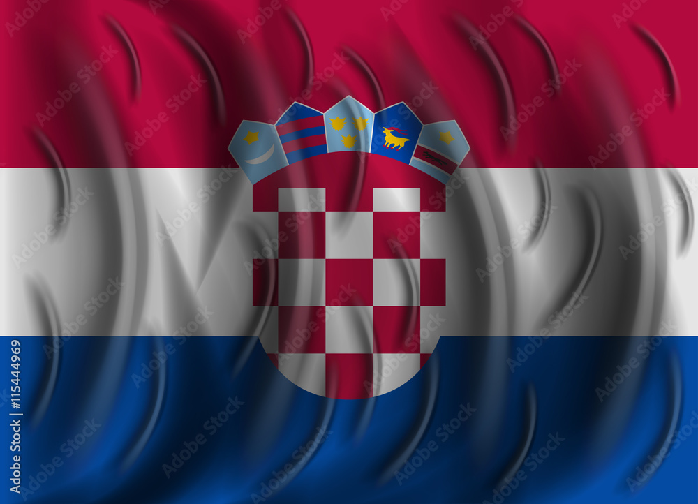 croatia wind flag