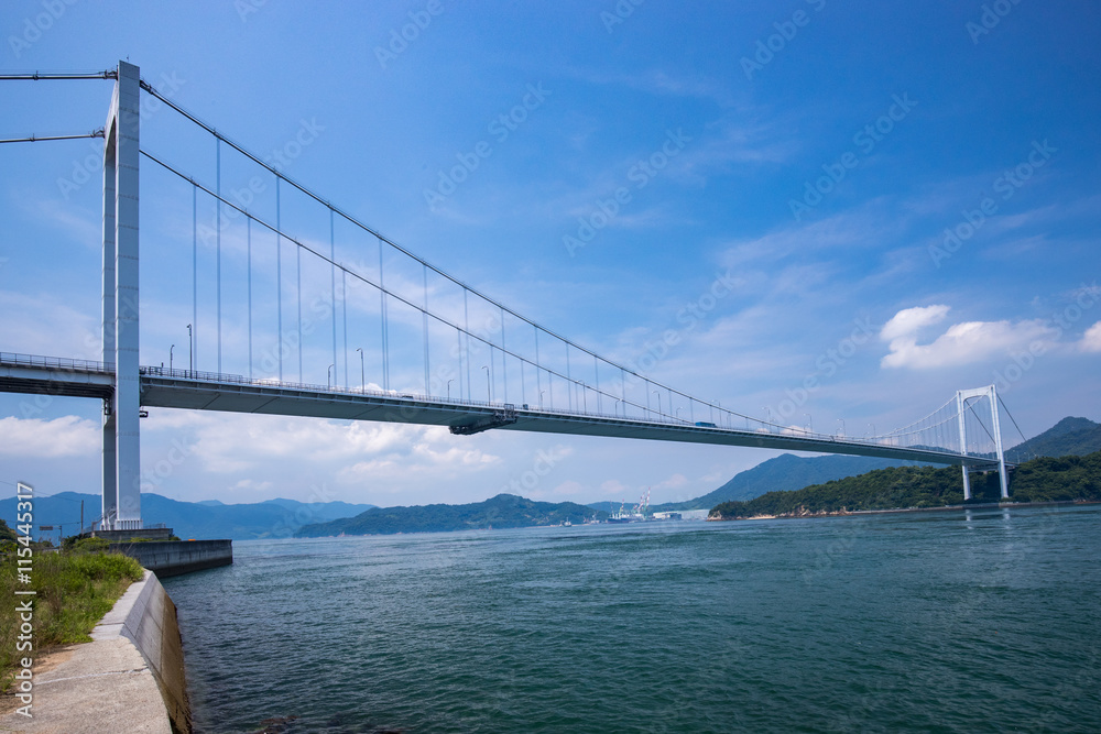 Obraz premium 伯方・大島大橋（しまなみ海道）