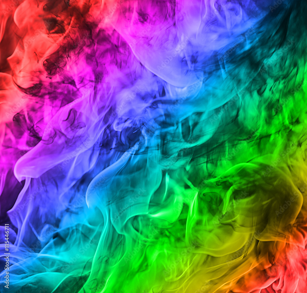 Colorful flames background.
