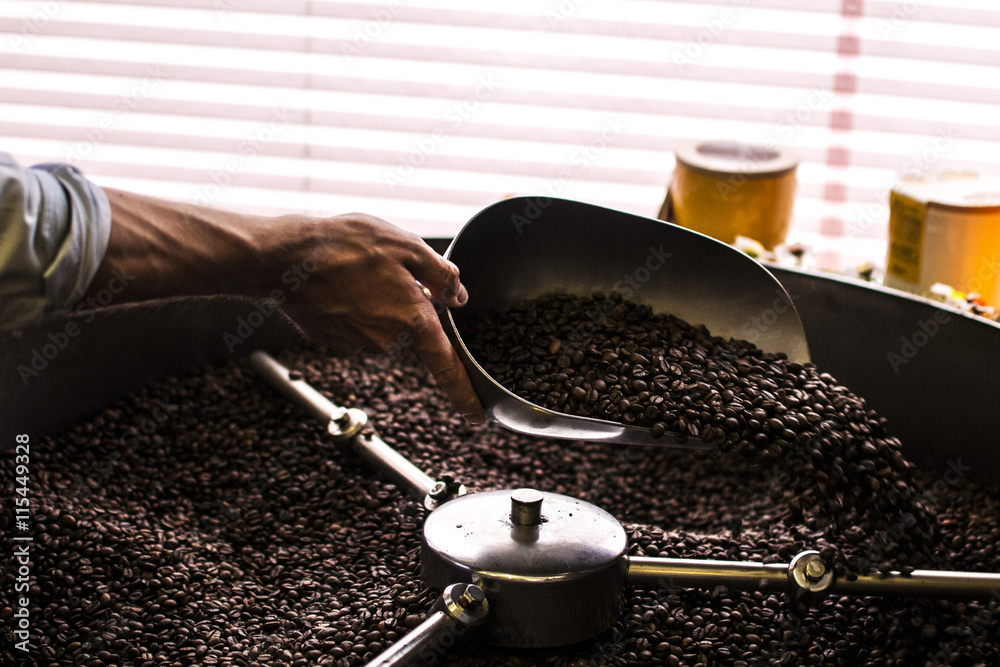 Obraz premium chicchi di caffè