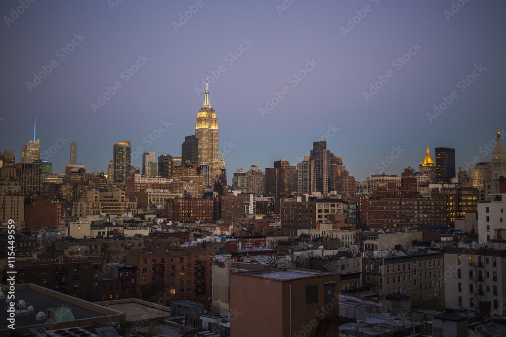 Fototapeta premium Manhattan Skyline, New York City