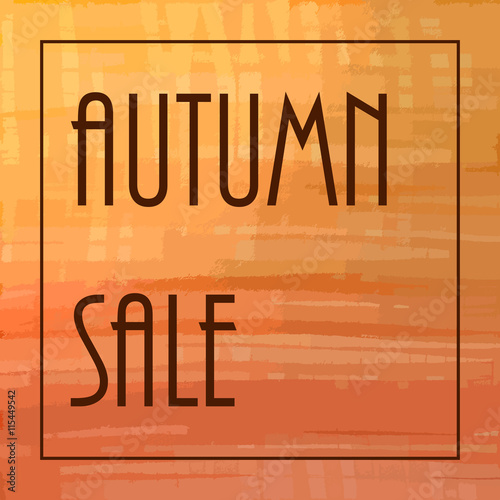Autumn Sale Lettering