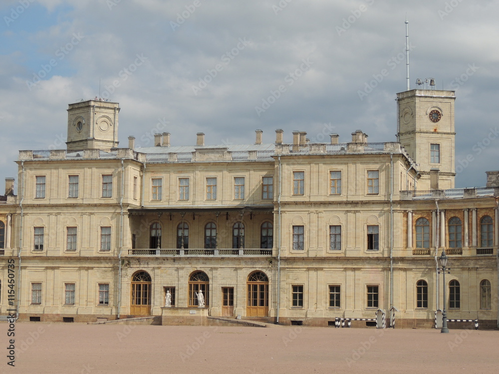 Gatchina palace in the suburb of St. Petersburg