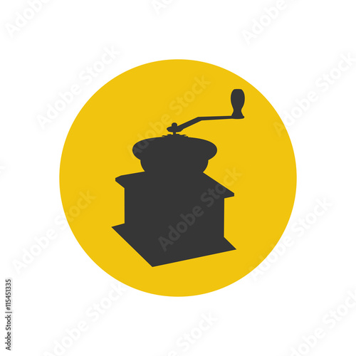 Manual coffee grinder mill