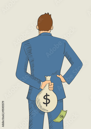 Tax evasion concept