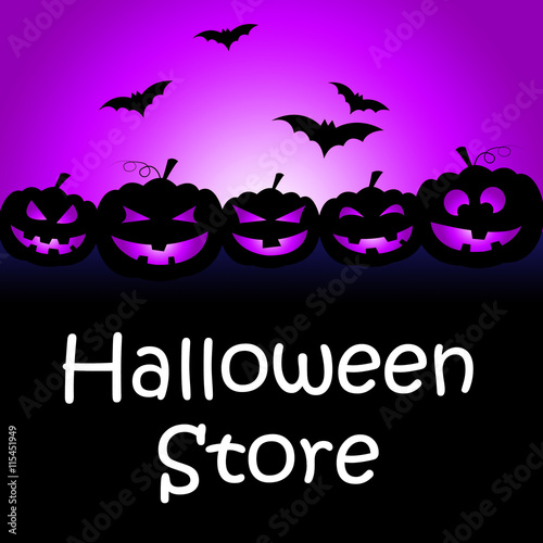 Halloween Store Shows Buy It And Celebration