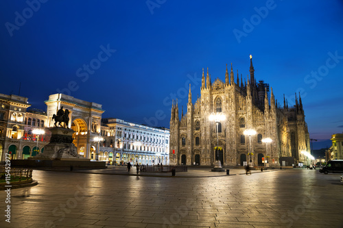 Duomo cathedral in Milan  Italy