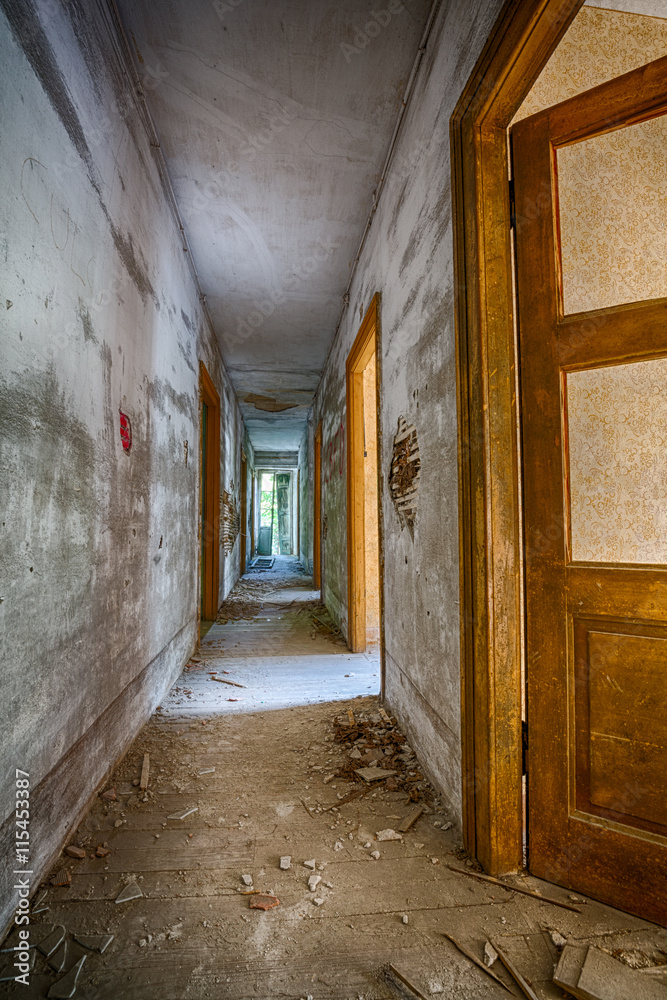 Obraz premium Geisterhaus Hotel 