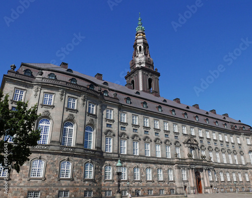 Le palais de Christiansborg à Copenhague, Danemark