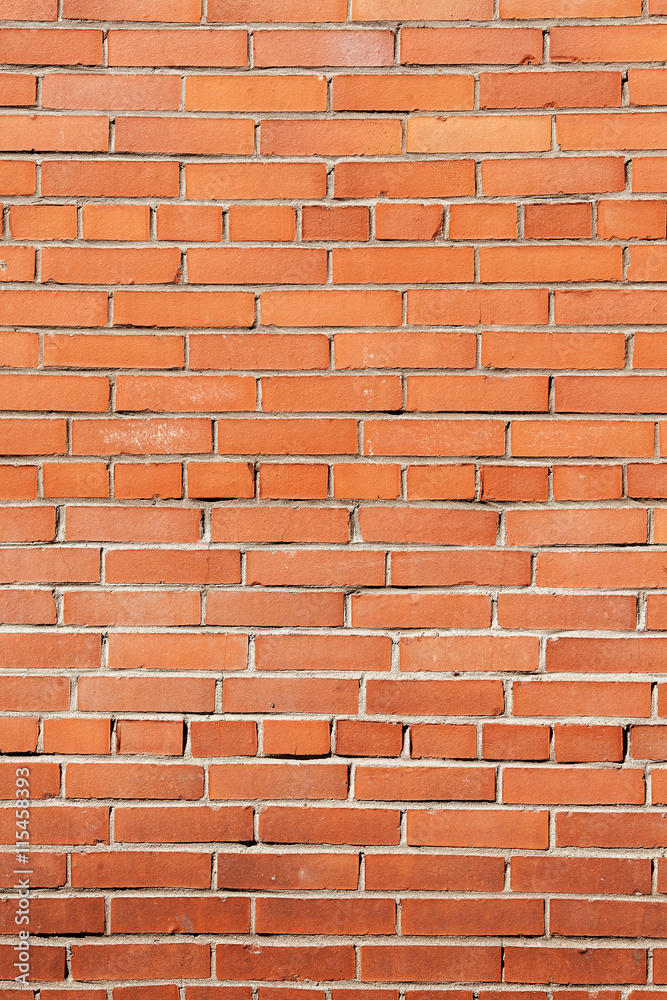 Fototapeta premium Red brick wall texture background