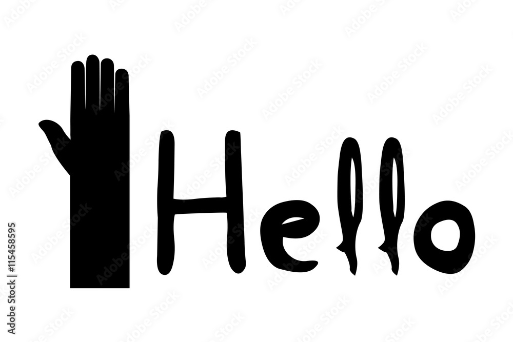 hello symbol hello symbol