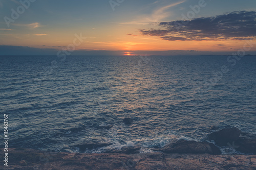 Sunset seascape