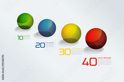  Infographic timeline report  template  chart  scheme. Vector.