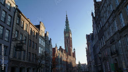 Architecture and buildings in Gdansk, Poland
