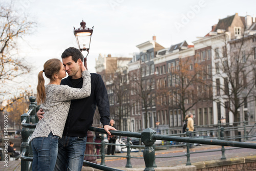 lovers in Amsterdam