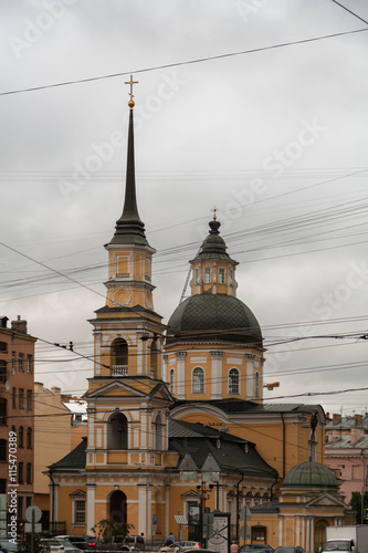 Holy and Righteous Simeon and Anna the Prophetess church on Belinsky street in St. Petersburg