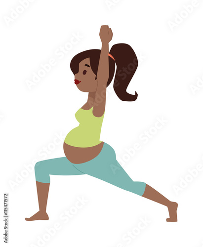 Meditating on maternity pregnant woman meditating while sitting yoga position fitness healthy lifestyle character vector. Pregnant yoga beautiful healthy lifestyle and fitness pregnant yoga.