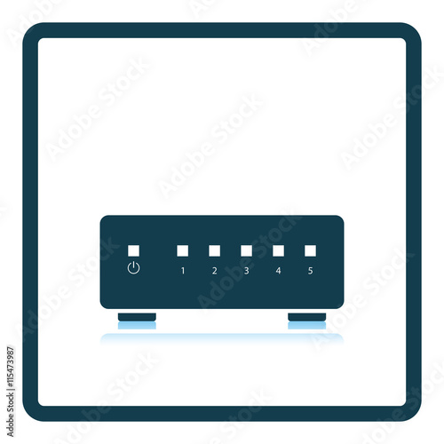 Ethernet switch icon