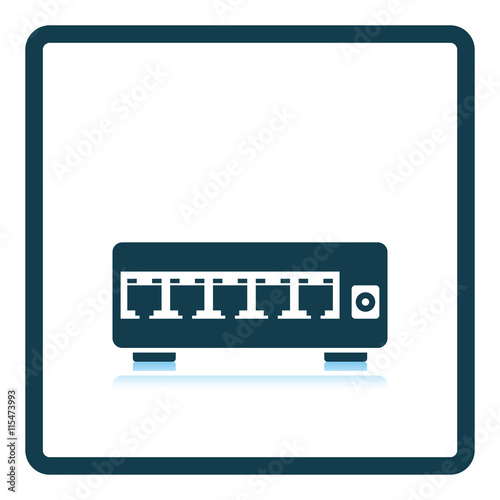 Ethernet switch icon