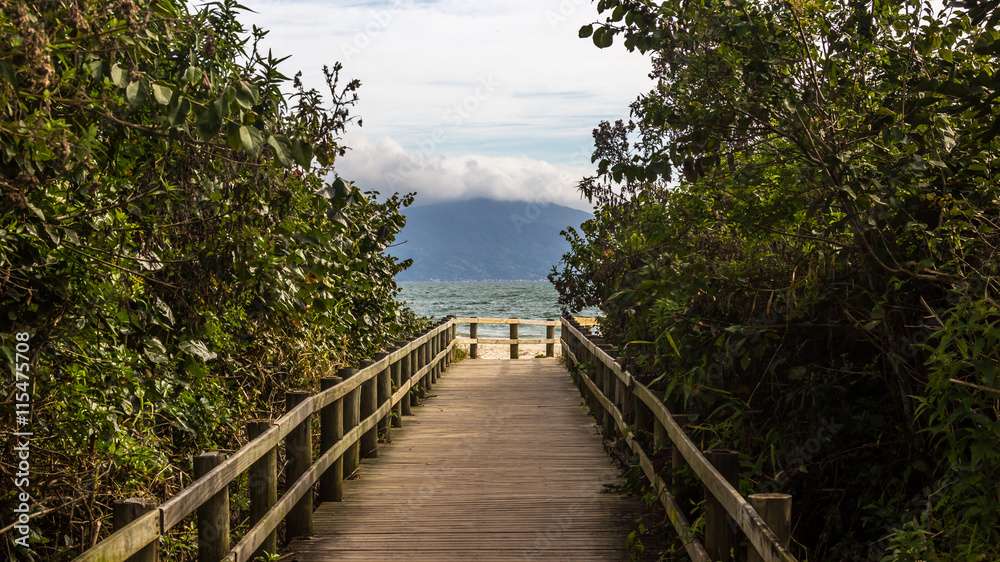 Caminho para praia.