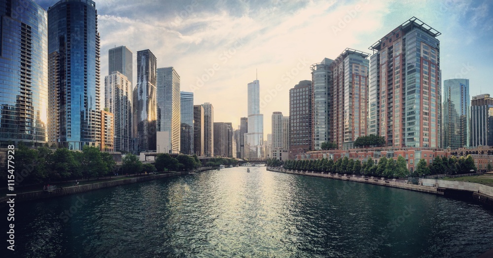 Naklejka premium Chicago