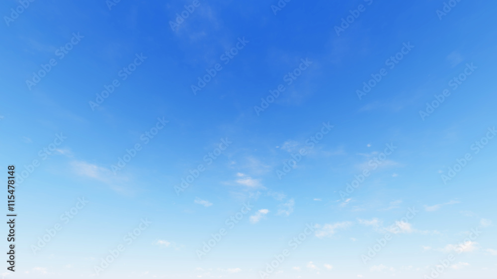 Fototapeta premium Cloudy blue sky abstract background, blue sky background with ti