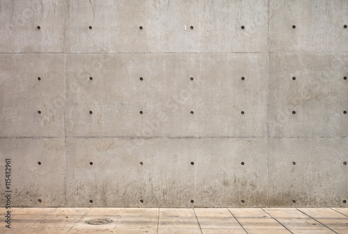 Concrete Wall and Cement Floor for Copy Space