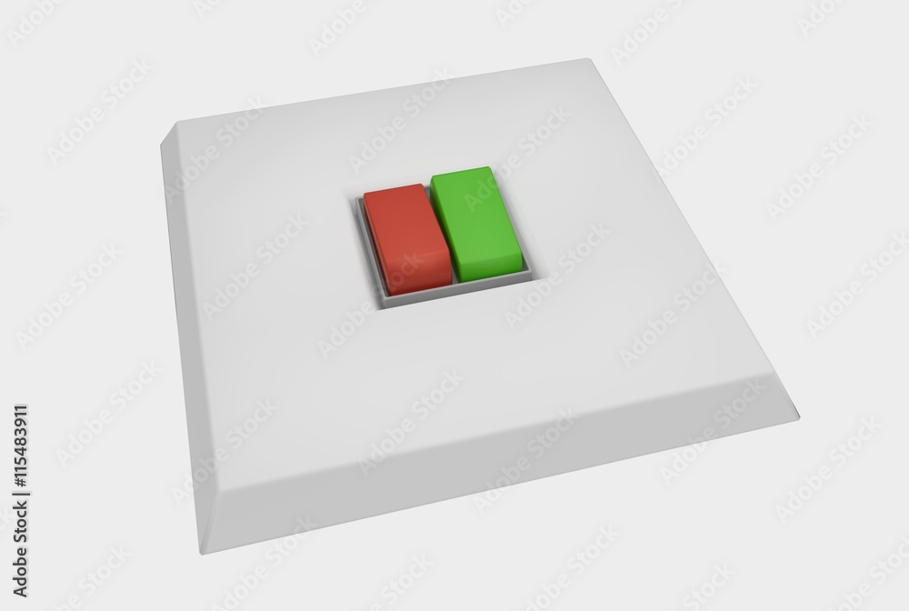 On/Off switche on the wall On/Off switche on the wall