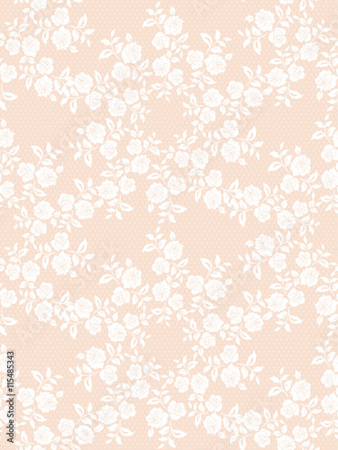 White lace pattern