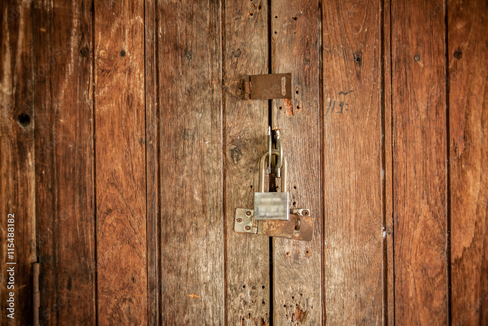 close up of wall made of wooden planks