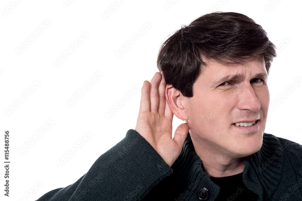 Louder please! I can't hear you.