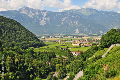 Il Villaggio e castello di Aigle, Cantone di Vaud - Svizzera