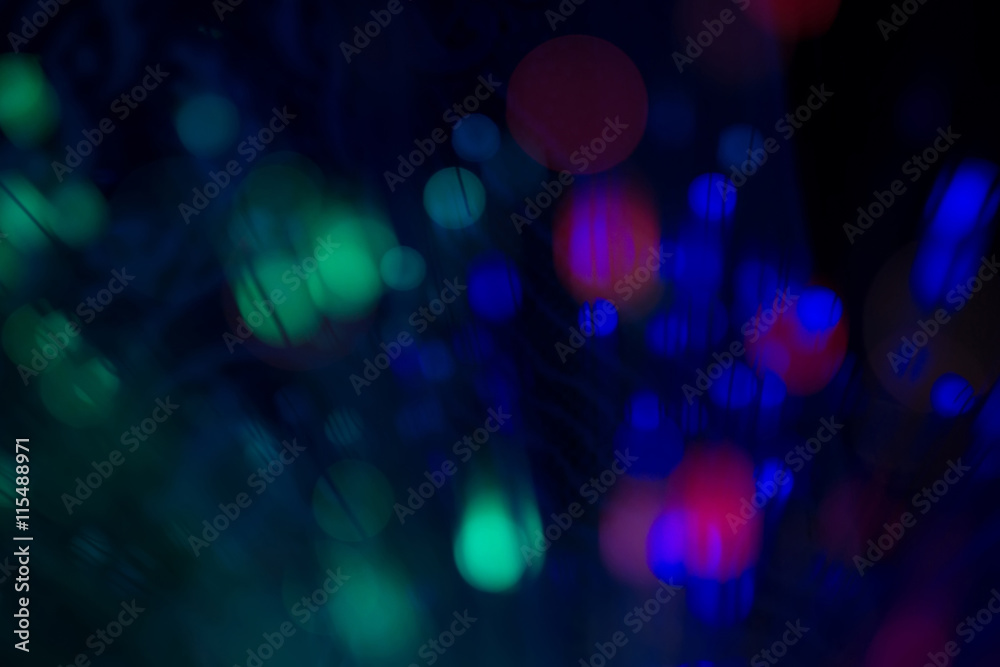 Colorful Bokeh Light Effect