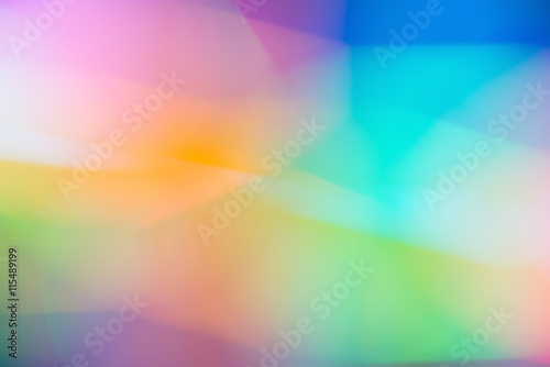 Abstract colorful blurry bokeh