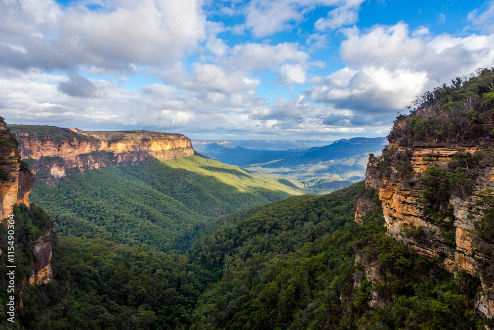 Blue mountains national park, Australia Blue mountains national park, Australia