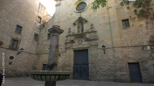  sant felip neri barcelona photo