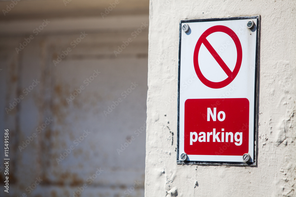 No Parking sign No Parking sign