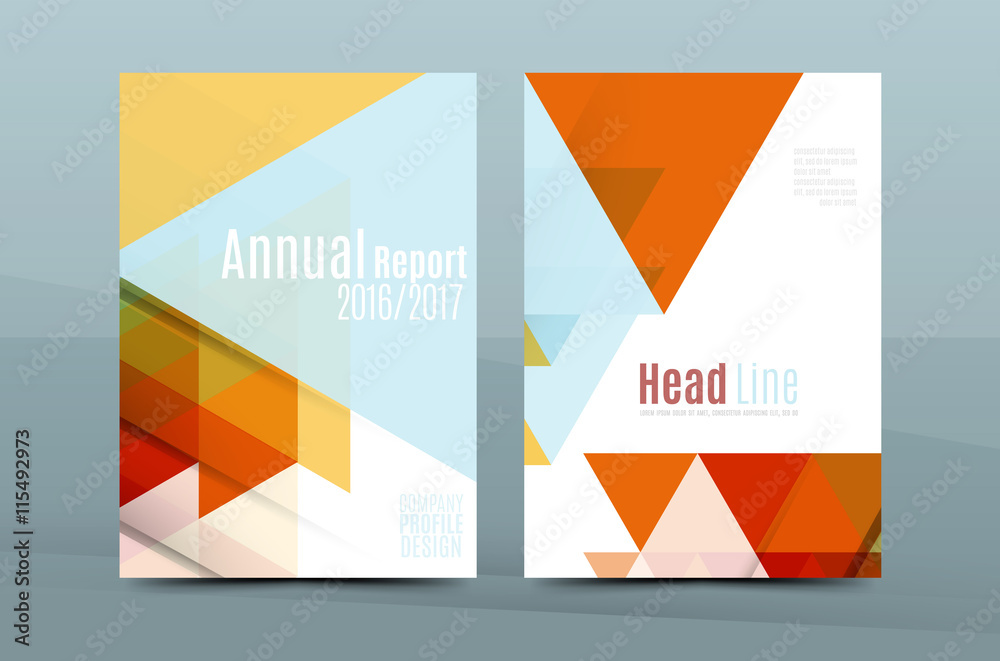Annual Report A4 page cover Annual Report A4 page cover
