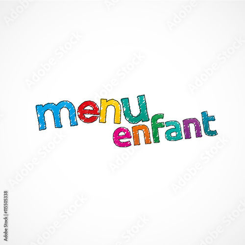 menu enfant